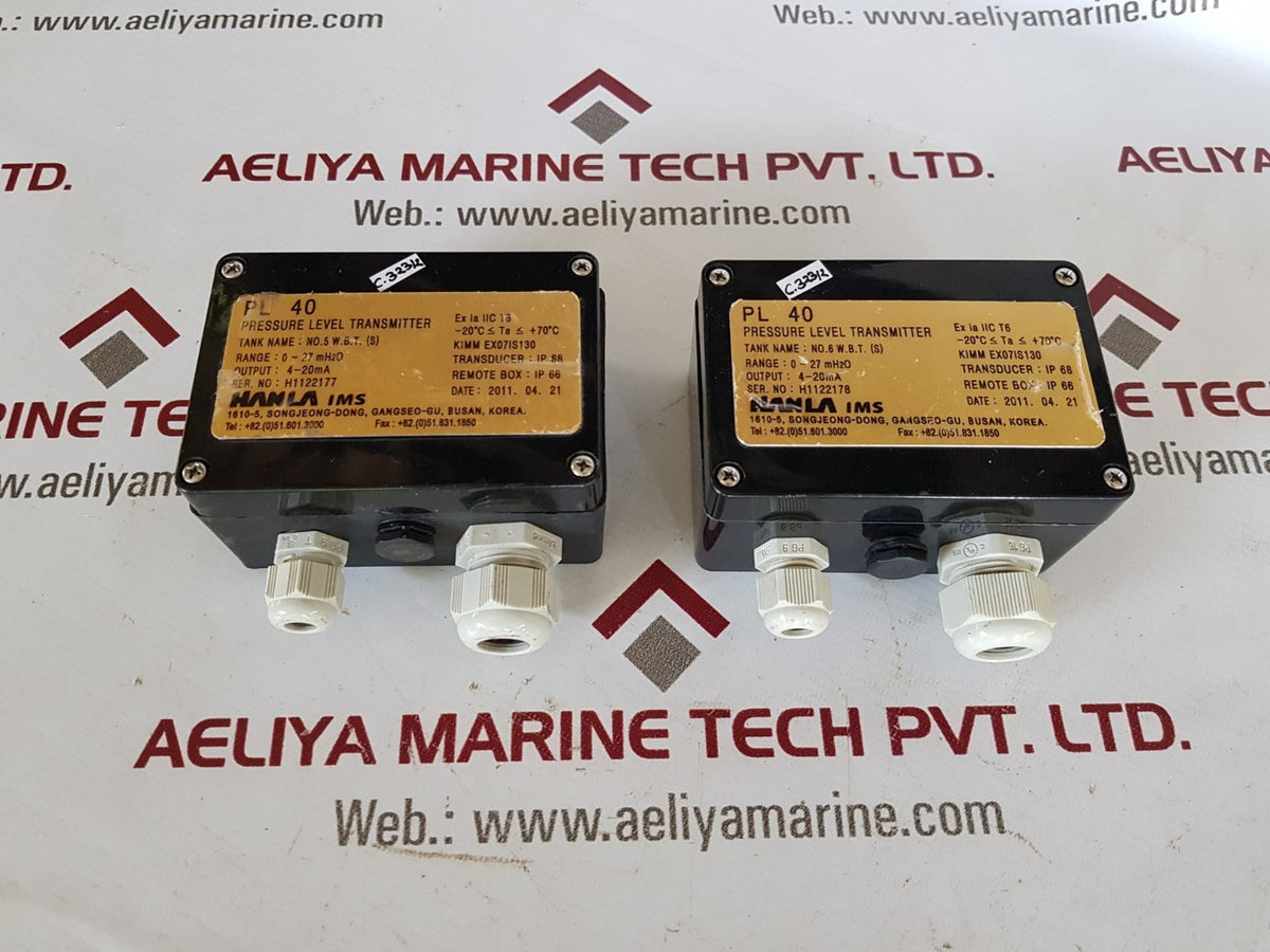 Hanla ims pl40 pressure level transmitter – Aeliya Marine