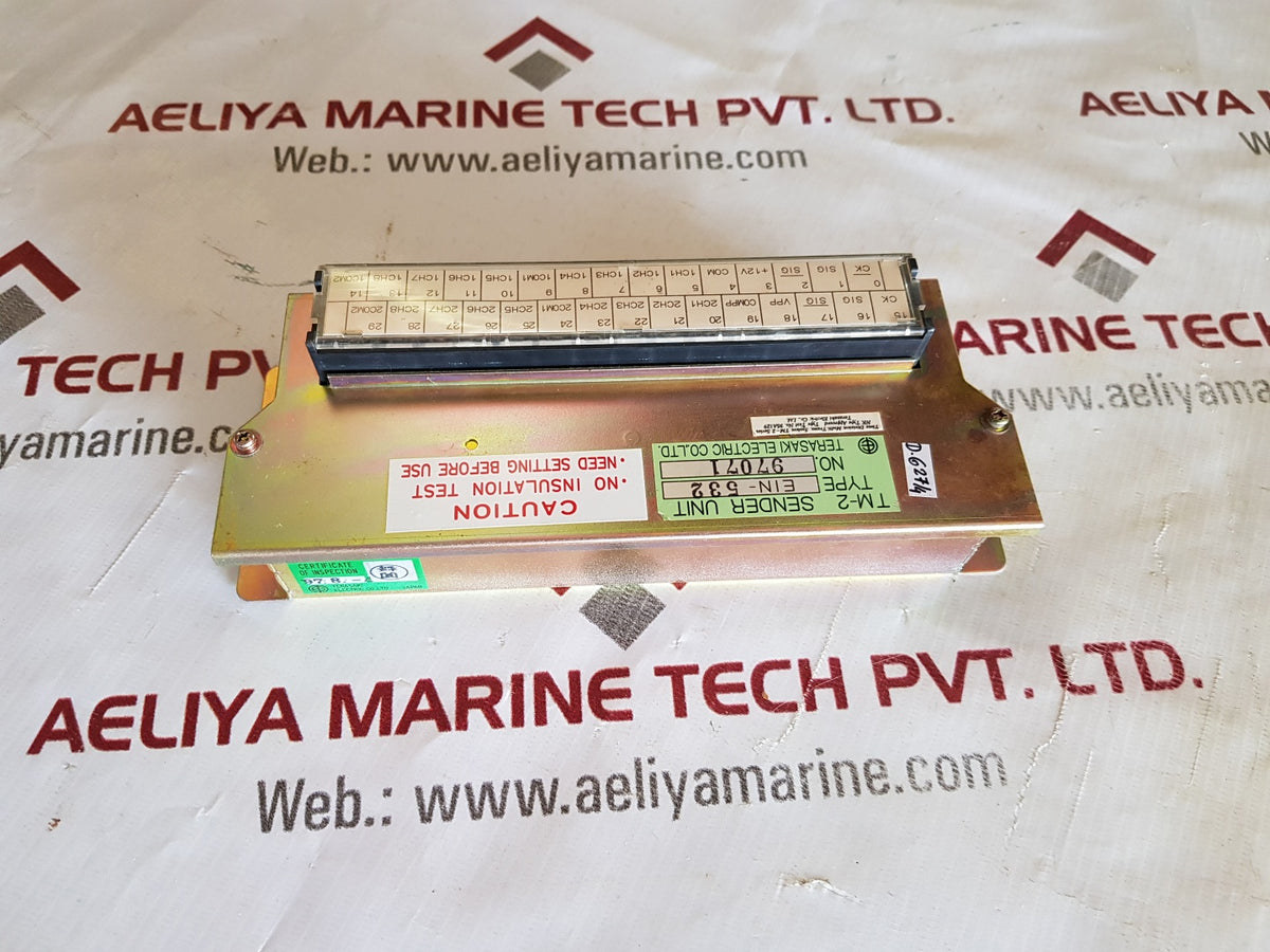 Terasaki ein-532 tm-2 sender unit – Aeliya Marine