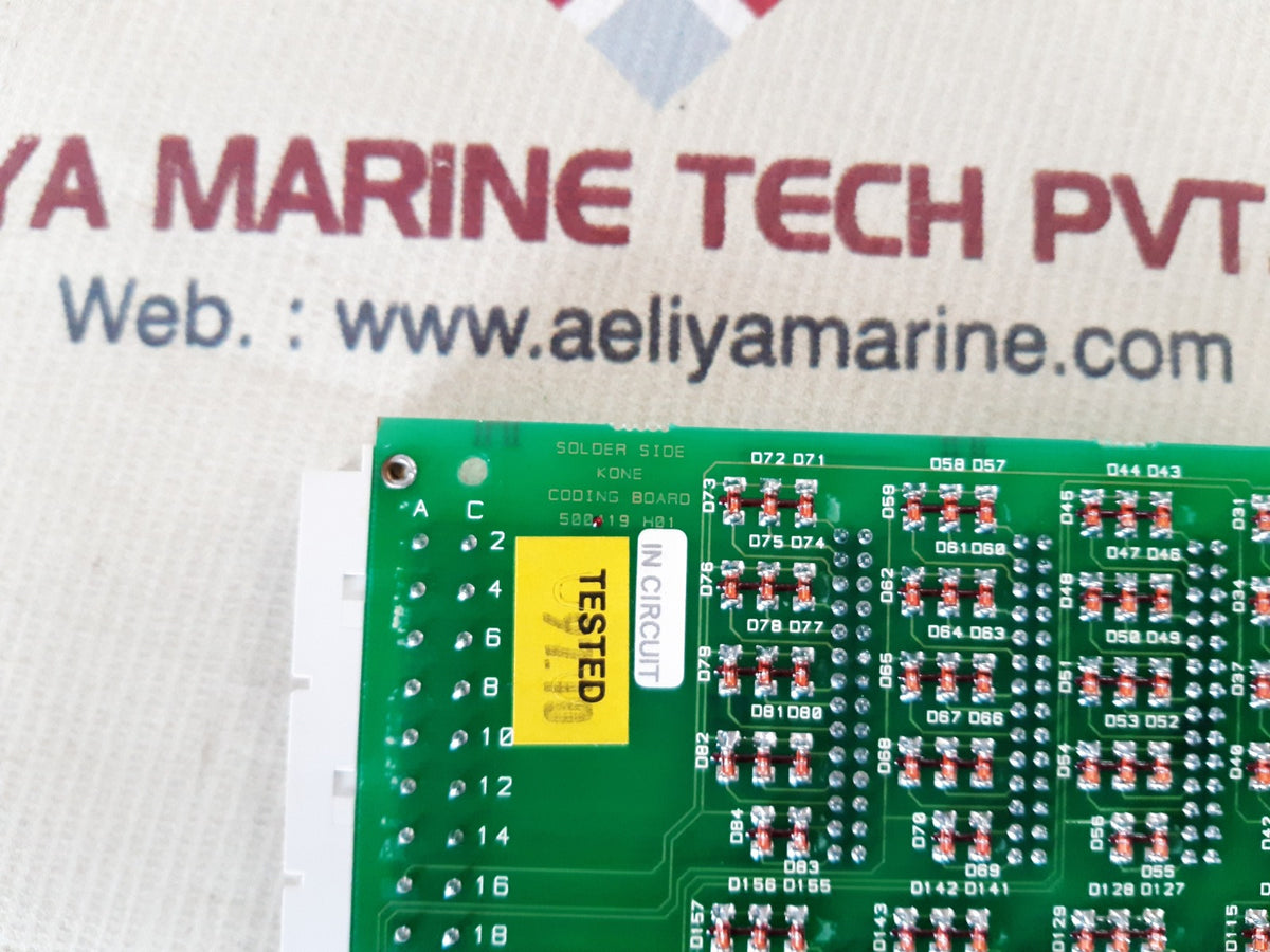 Kone 500419 h01 coding board rev 0.0 – Aeliya Marine