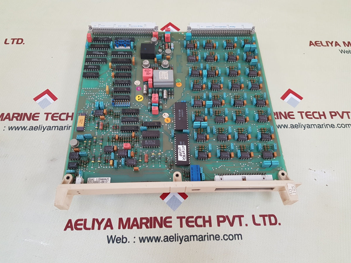 DSAX 110, Analog I/O Board, P/N: 57120001-PC DSAX 110, Analog I/O Board, P/N: 57120001-PC