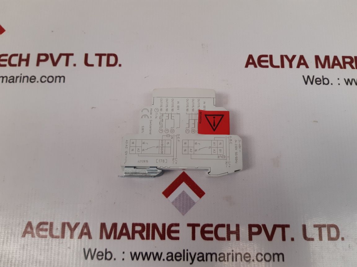 Hager ez 006 multi function time delay relay – Aeliya Marine
