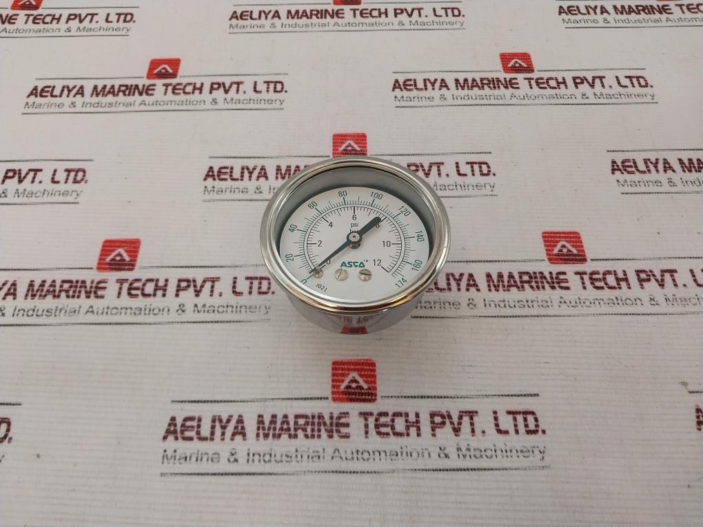 Manómetro Para Compresor De Aire 0-12 Bar - Roscado 10 Mm, Escala 0-170, Ideal Para Talleres