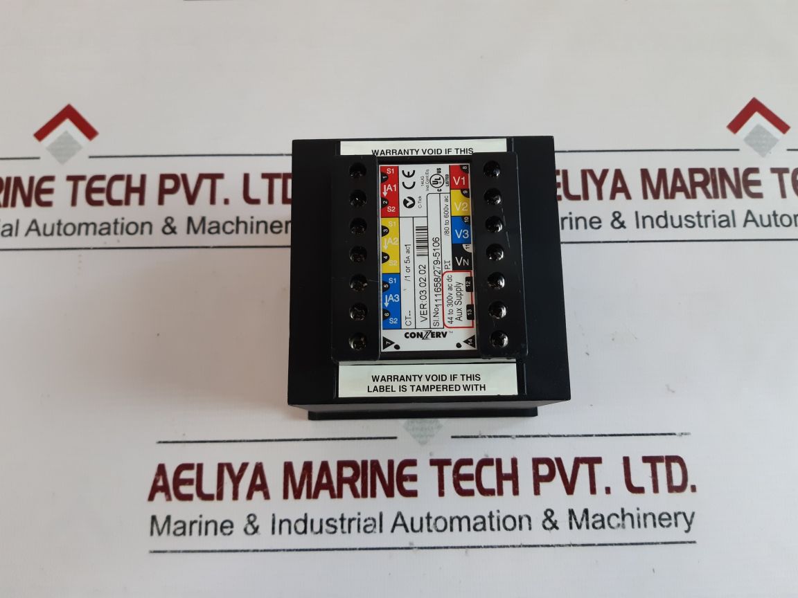 Conzerv Em 6400 Power And Energy Meter – Aeliya Marine