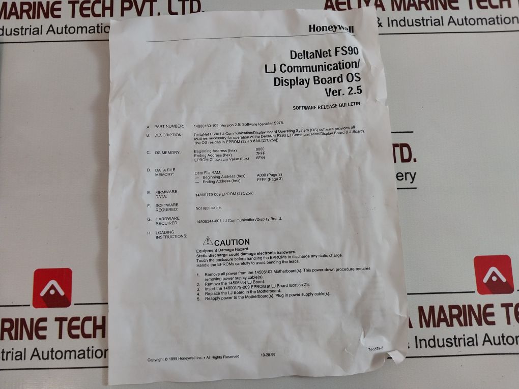 HONEYWELL STS103 001 000 06 24 1S 113 7 SMART FIELD COMMUNICATOR In HONEYWELL STS103 001 000 06 24 1S 113 7 SMART FIELD COMMUNICATOR In