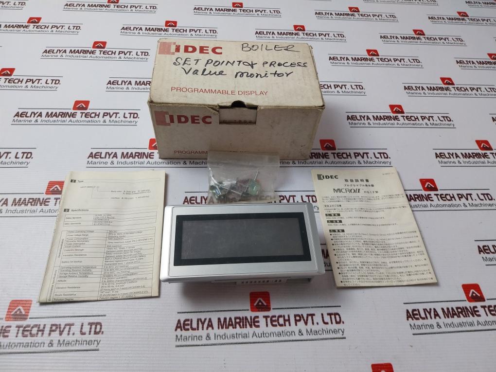 Idec Hg1F-sb22Yf-s Touch Screen Programmable Display 24Vdc – Aeliya Marine