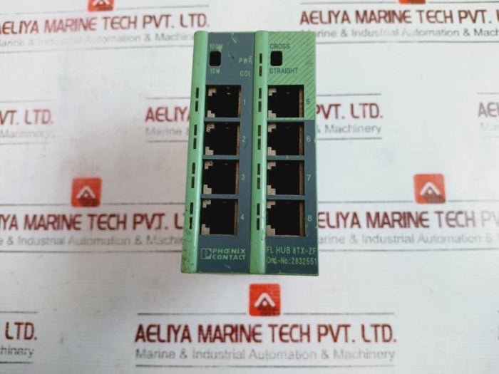Hub Ethernet Phoenix Contact FL HUB 10BASE-T PLC Controller 2831028