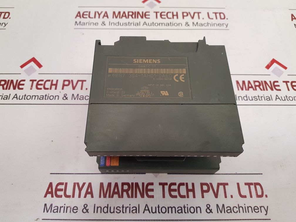 Siemens 6Es7 354-1Ah01-0Ae0 Servo Motor Module – Aeliya Marine