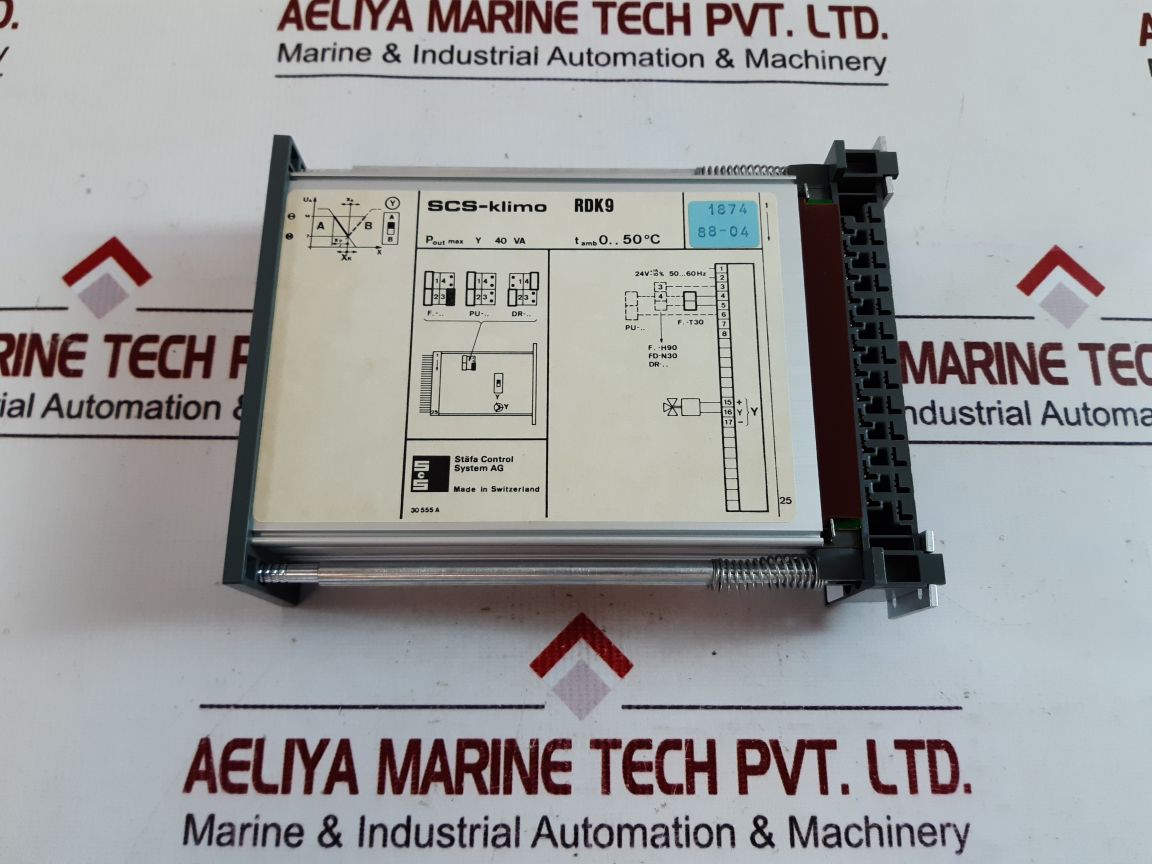 Scs-klimo rdk9 staefa control system with box – Aeliya Marine