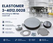 Elastomer 3-4012.0028 Mounting for 100 Ton Load Cell - HBM Weighing System Components