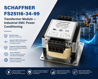 Schaffner FS25116-34-99 Transformer Module — Industrial EMC Power Conditioning