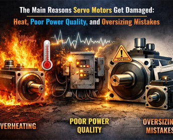 The Main Reasons Servo Motors Get Damaged: Heat, Poor Power Quality, and Oversizing Mistakes