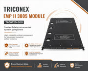 Triconex EMP II 3005 Module 7400120-500 – Trusted Safety Instrumented System Component