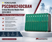 Yokogawa PSCDM024DCBAN Critical Discrete Module Rack 16114-500/6 for ProSafe-PLC
