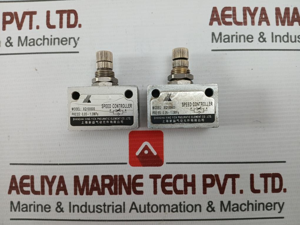 0.05–1.0Mpa Part No. Xq100600 Sxpc Pneumatic Speed/Flow Control Valve