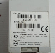 0.1 Sec To 10 Hours Electronic Timer 40mfs0 Brand Gic