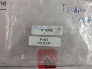 Lot of 11X Seal O-Ring 0.235