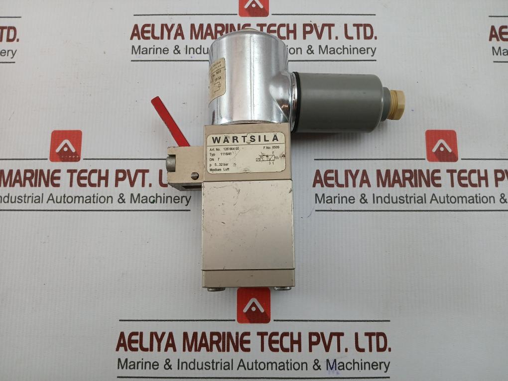 00 1116/41 Pneumatic Solenoid Valve 126 664 Brand in WARTSILA - 1.280 Kg