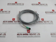012-0017 Proximity Switch Cable Socket M12 4pin 5m Fur 4x0 34mm2