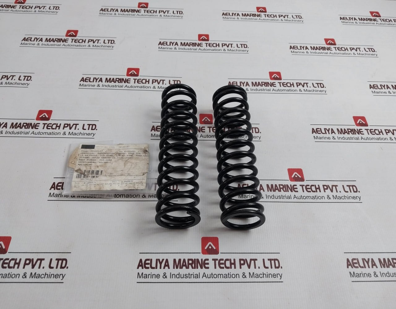 033-0093 Compression Spring 12.44 Colls O/D 57MM I/D 42.98MM