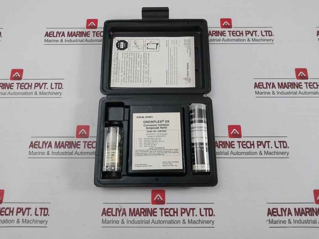 Drewplex Ox Corrosion Inhibitor Ampoule Test Kit Drew Marine 0387010