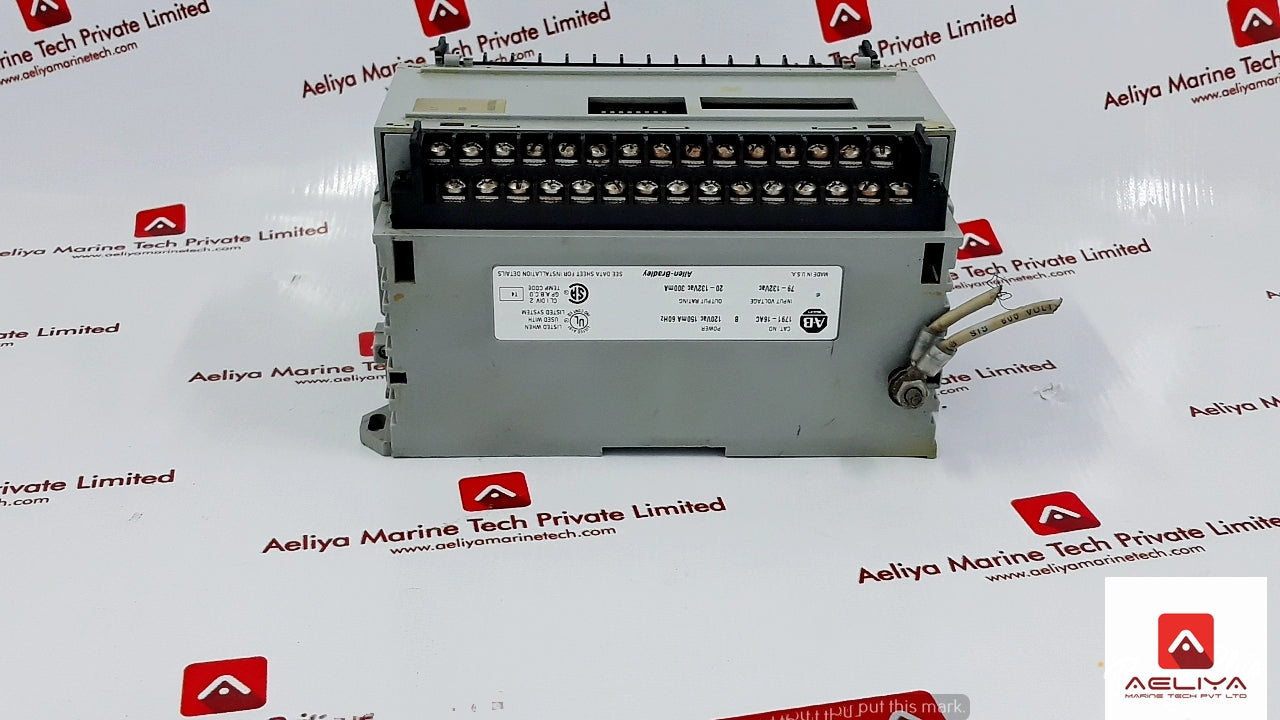 Allen-bradley 1791-16ac/b block i/o module 