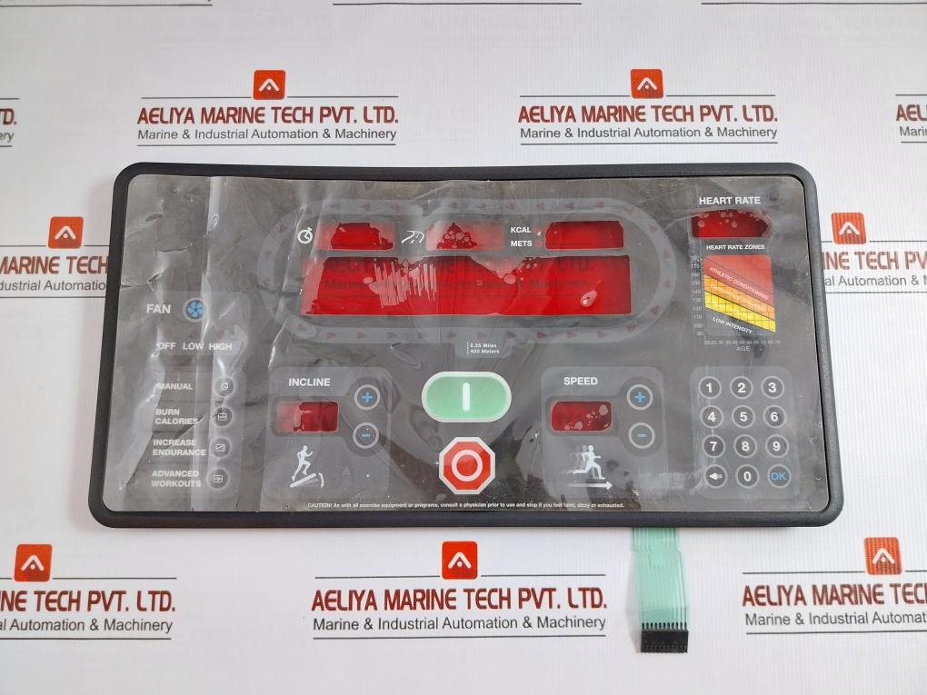 050-2216 Rev.C Front Control Panel With Display Console