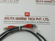 065 Amp Netconnect Ethernet Patch Cable Stp-Cr-1m-Red-In 568.C.2 - 70 Gm
