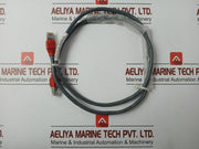 065 Amp Netconnect Ethernet Patch Cable Stp-Cr-1m-Red-In 568.C.2 - 70 Gm