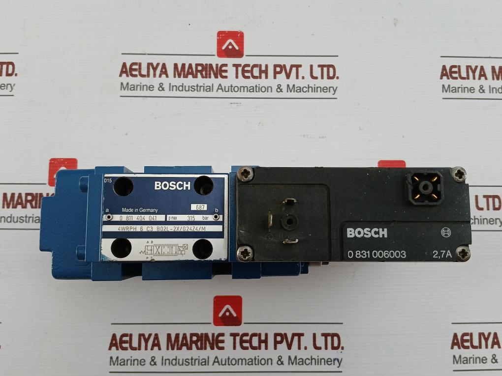 0 831 006003 Direct Operated Proportional Valve Pmax 315 Bar Bosch