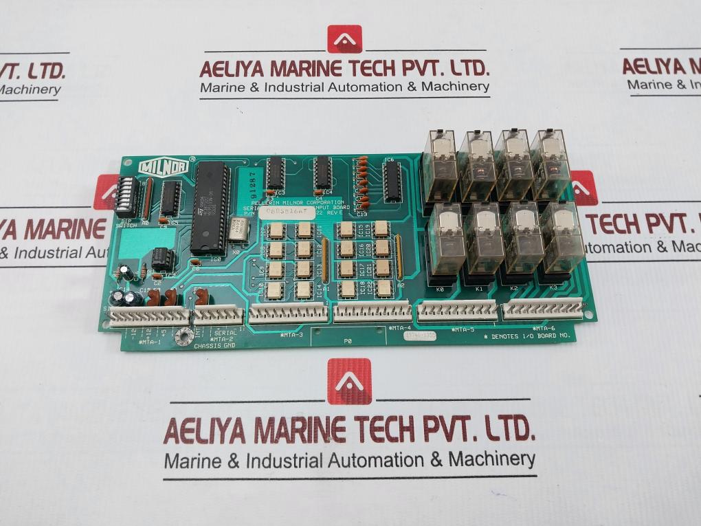 08bs816at I/O Printed Circuit Board Serial Pellerin Milnor