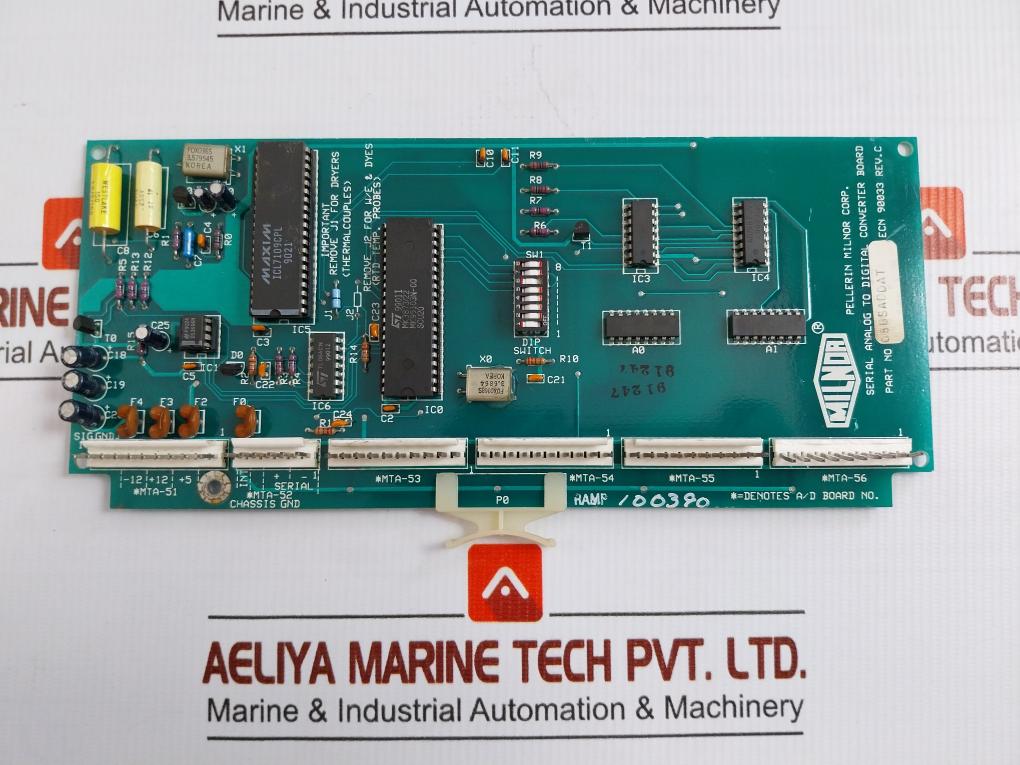 08bsaddat Serial Analog To Digital Converter Board Brand Milnor