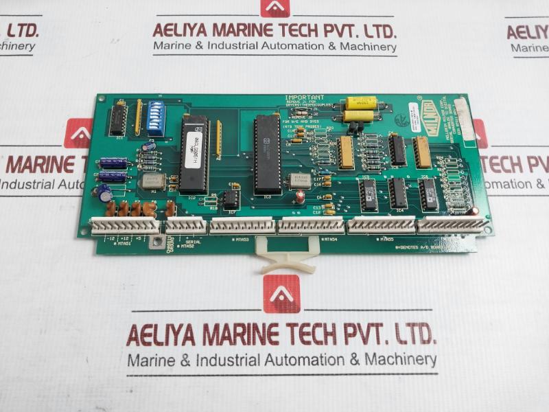 08bsadebt Serial Analog To Digital Converter Board Milnor In Used