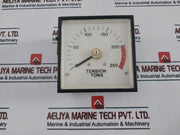 Tension Tons Gauge 0 To 250 20 Ma