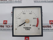 Tension Tons Gauge 0 To 250 20 Ma
