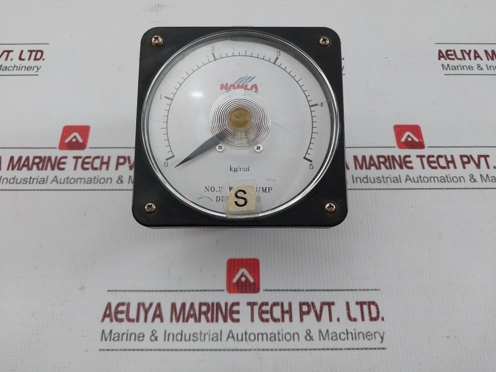 0 To 5 Kg/Cm2 By Hanla Analogue Pressure Meter