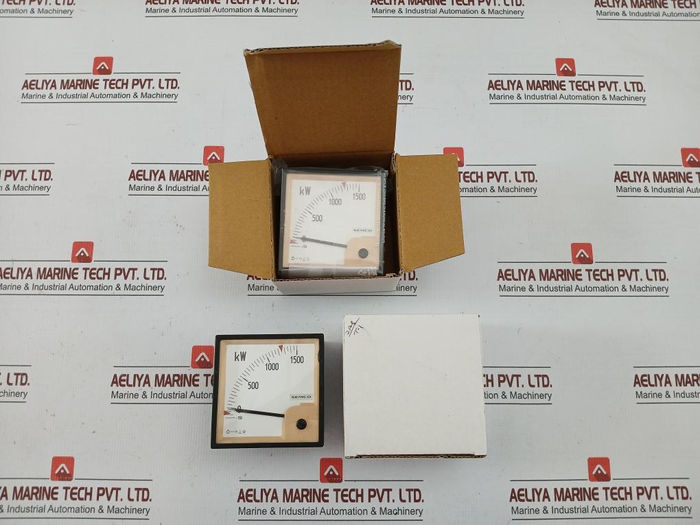 1-0-10V Analog Panel Meter -150 To 1500 Kw by Semco - 210 Gm
