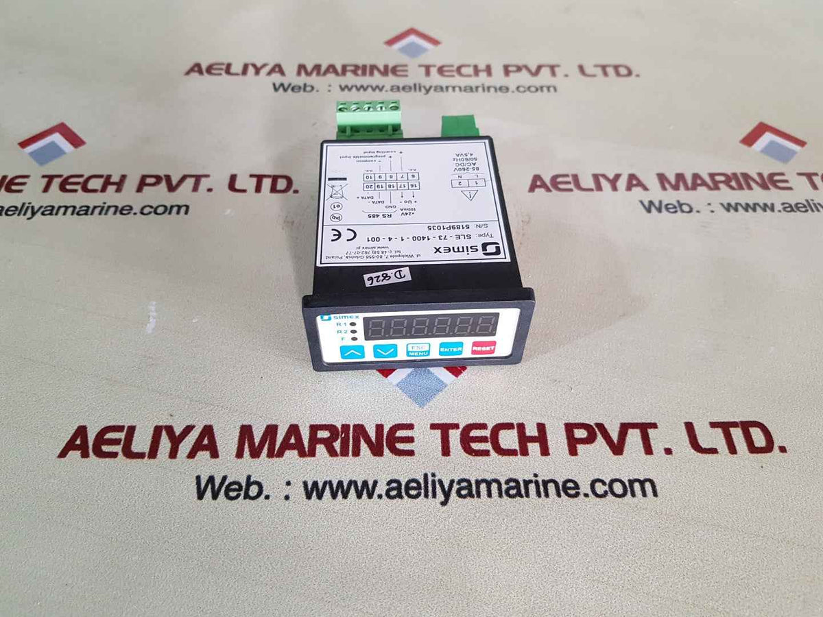 SIMEX SLE-73-1400-1-4-001 Pulse Counter