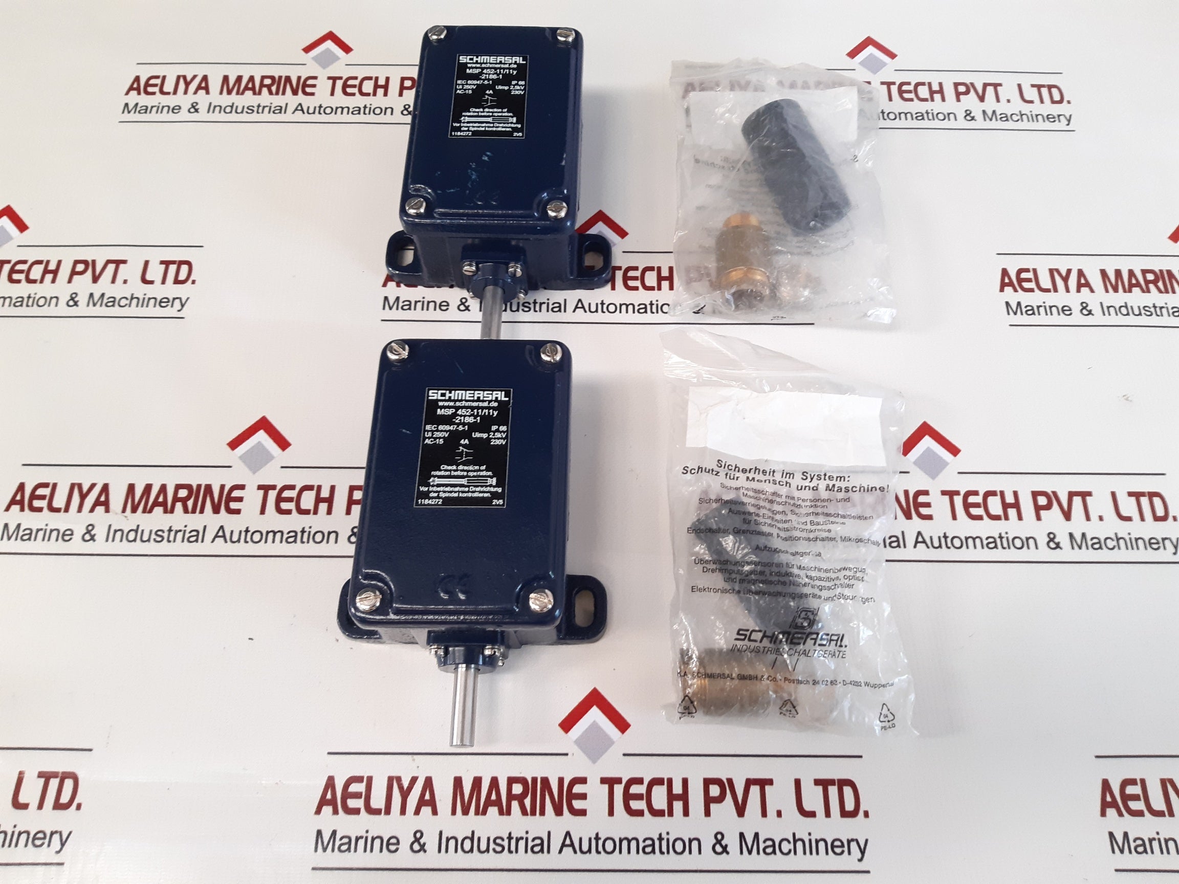 Schmersal Msp 452-11/11Y-2186-1 Limit Switch