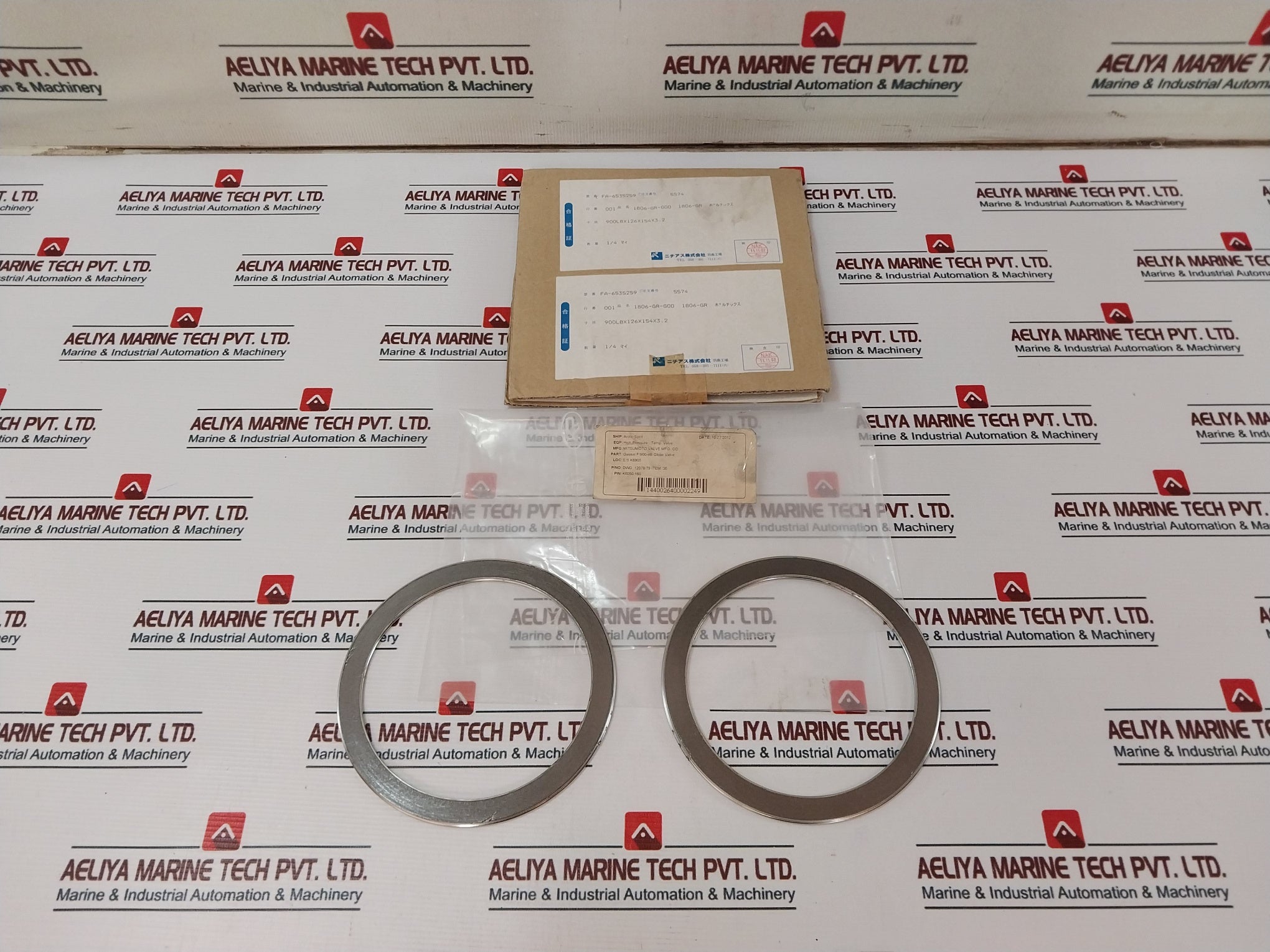 Nichias 1806 Gr Alloy Steel Globe Gasket Valve J170652803 Fa