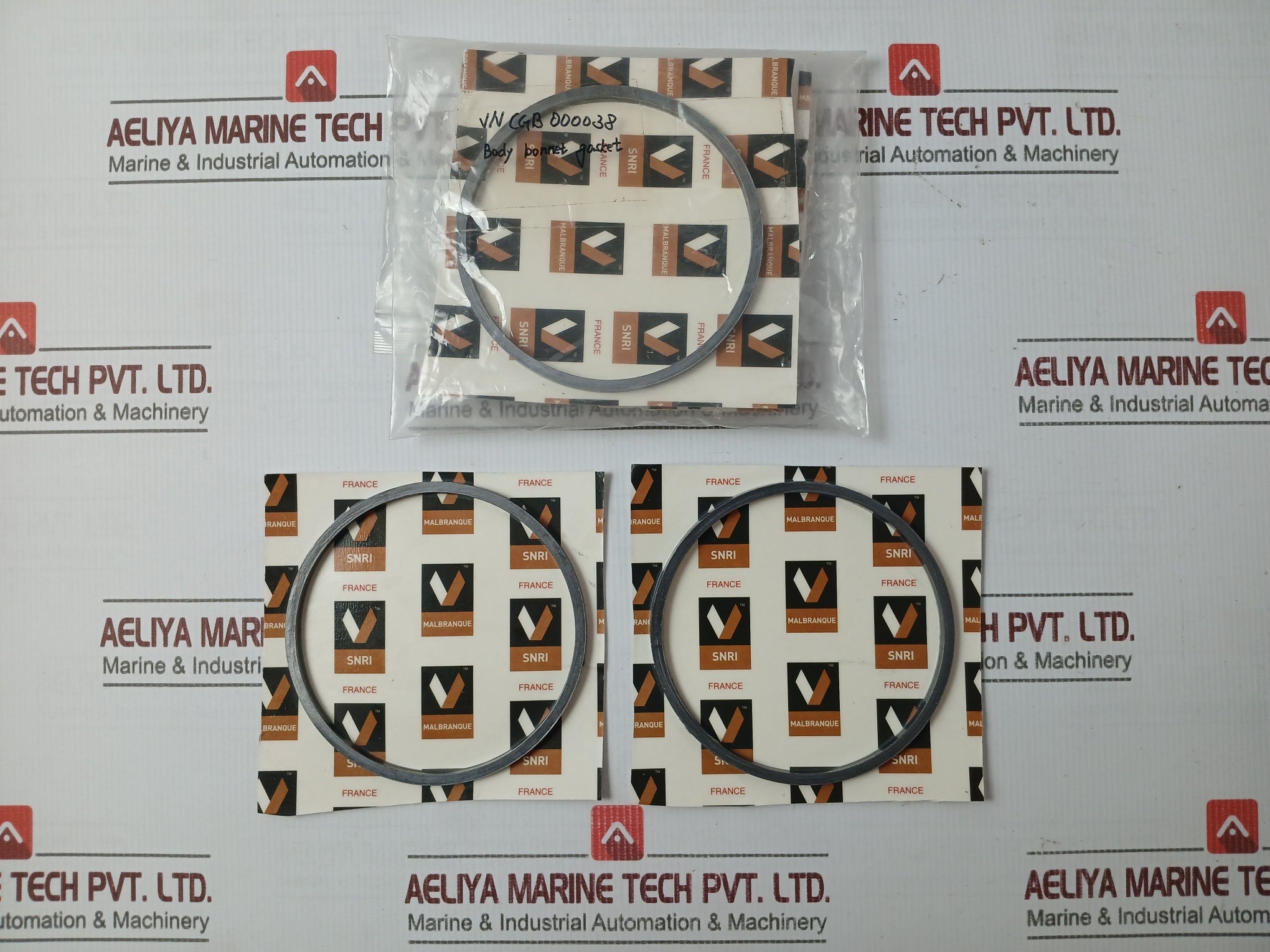 Valco Malbranque V/V Cgb 000038 Body Bonnet Gasket