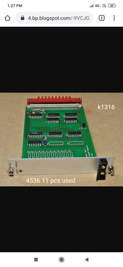 C.E.L. K1316 Output Module 12 Way Failsafe Transistor Output Card 1 13-01-2000
