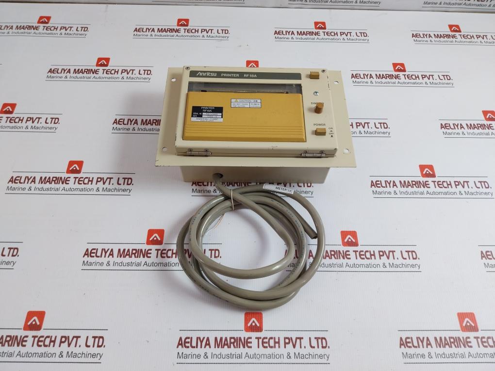 1.5m Part No. Rf18a 80˚C 300v Anritsu Printer