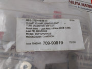 Lot of 10X Cameron 2720448-06-03 Gang Clamp Set 3/8” X 3”