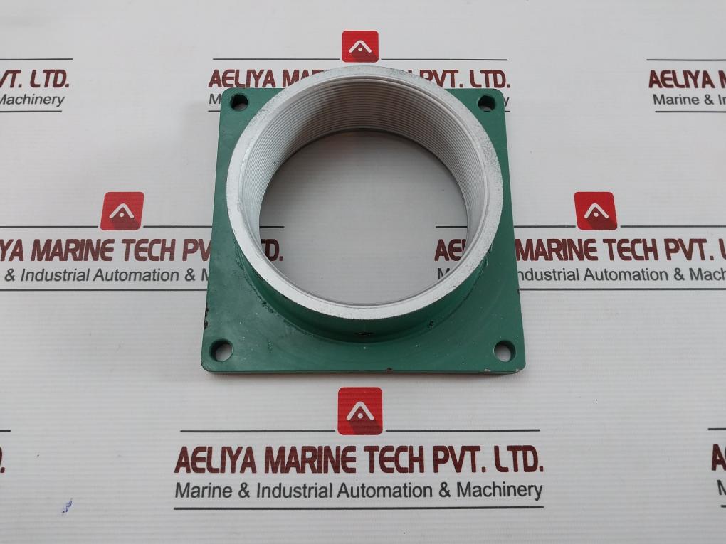 100041-1 Bsp Inlet Flange 5T 4 Inches Patina Green