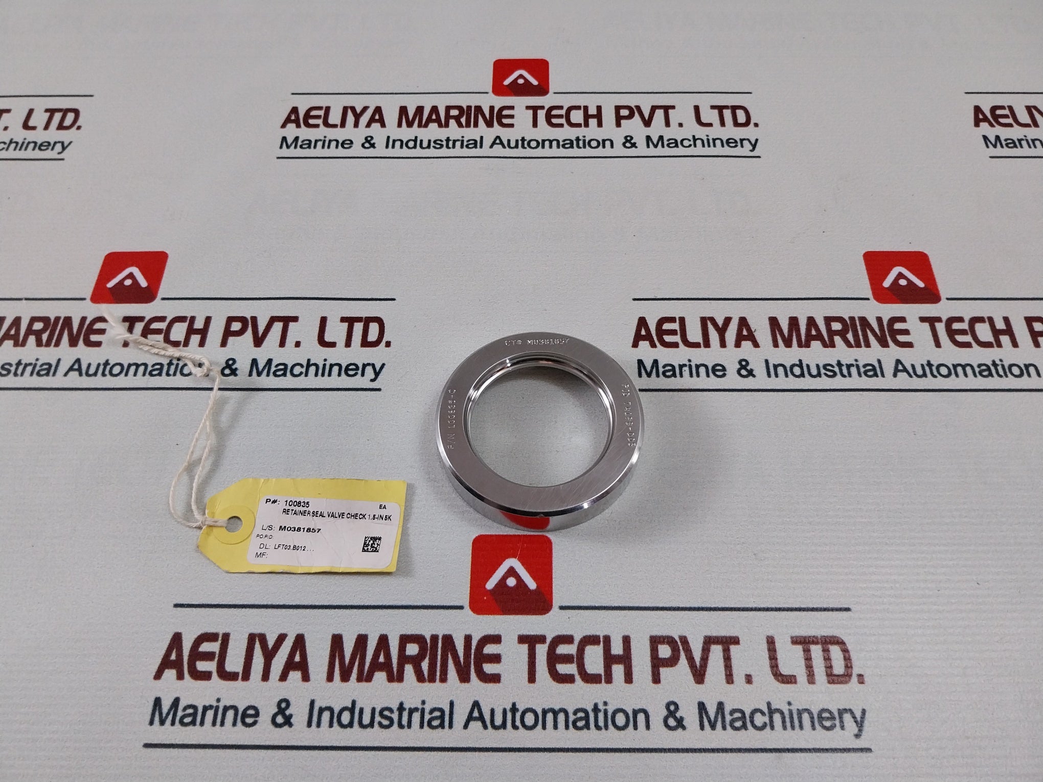 100835-c Retainer Seal Valve Check 1.5-in 5K