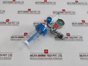 101325Pa Oxygen Pressure Reducing Regulator Flowmeter Inhalator 14700 Kpa