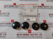 Lot Of 4X SANISERV 64065 Plastic Knob Black Regulator