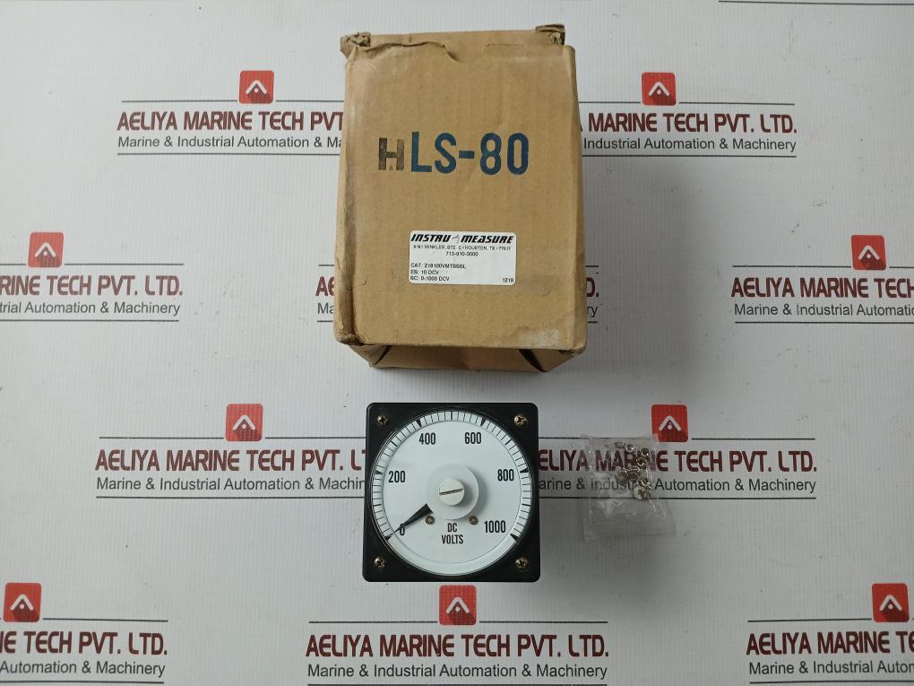 10 Dcv Instru Measure Dc Voltmeter 218100vmtssbl - 390 Gm
