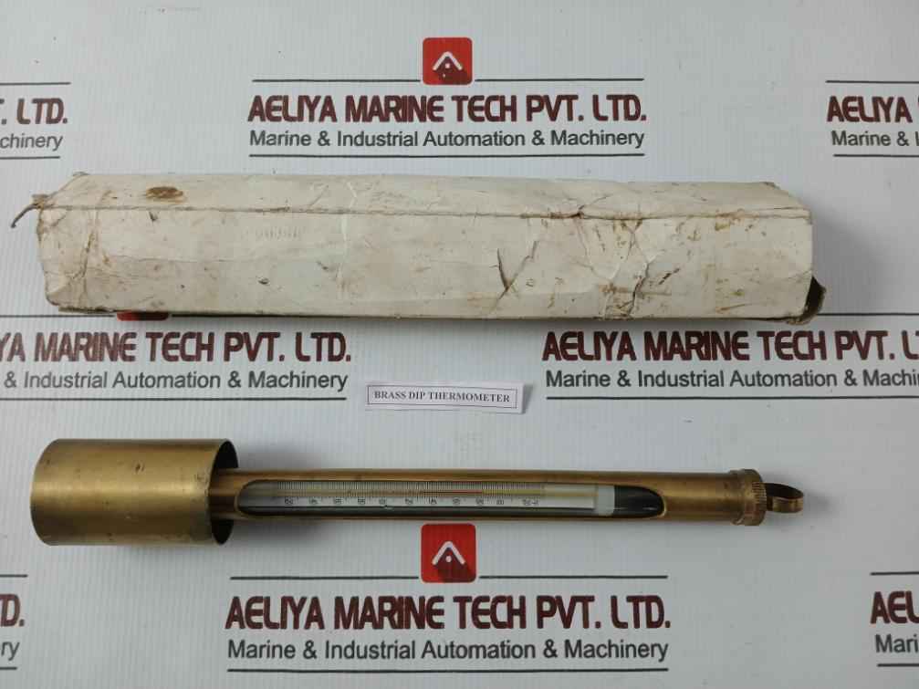 '-10 To 100?C/10?C Brass Dip Thermometer 20-200?F/20?F