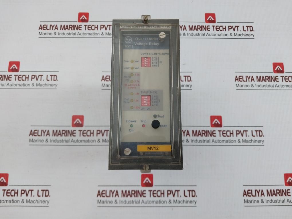 110v Ac Over/Under Voltage Relay Part No.Mv12